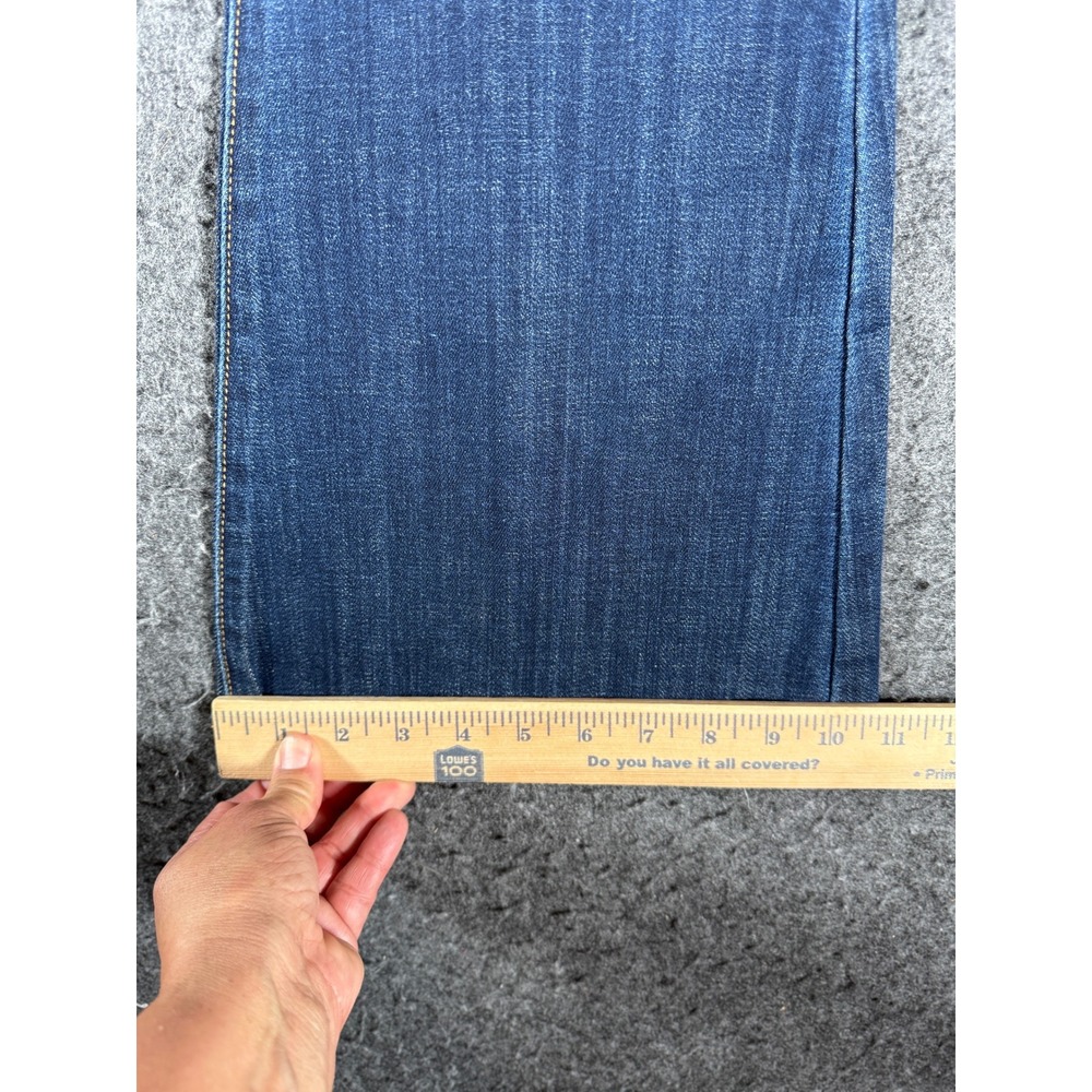 KanCan Petite Flare Jeans Medium Wash High Rise Denim KC6102LOH-PT Size 7/27 - Picture 10 of 11